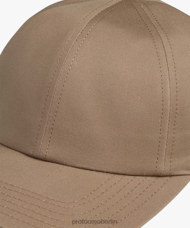 Zubehör de Profuomo Männer Baseball Kappe Cognac BR442740