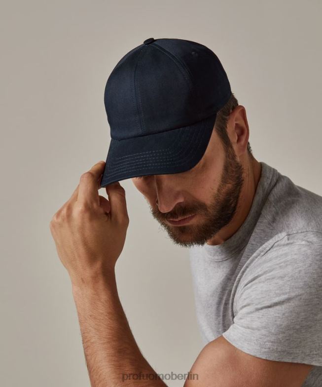 Zubehör de Profuomo Männer Baseball Kappe Marine BR442743