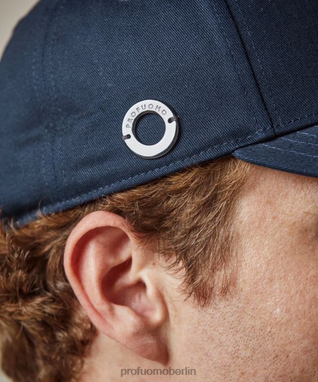 Zubehör de Profuomo Männer Baseball Kappe Marine BR442754