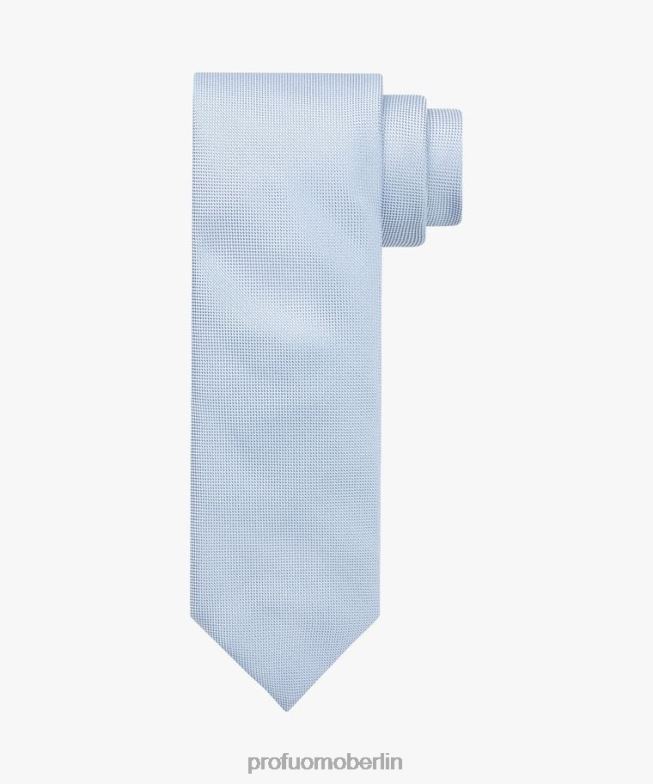 Zubehör de Profuomo Männer Krawatte aus Oxford-Seide Blau BR442582