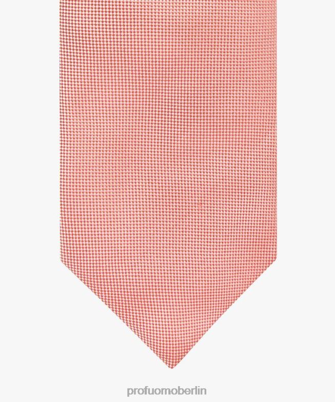 Zubehör de Profuomo Männer Krawatte aus Oxford-Seide Rosa BR442578