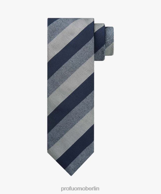 Zubehör de Profuomo Männer Seidenkrawatte Marine BR442450