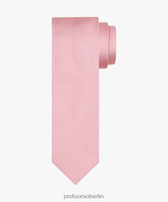 Zubehör de Profuomo Männer Seidenkrawatte Rosa BR442609