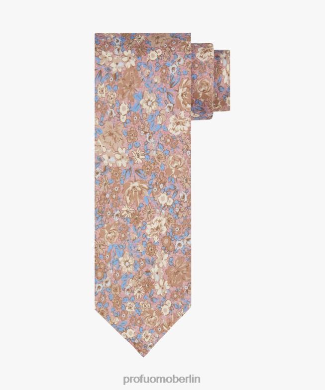 Zubehör de Profuomo Männer Seidenkrawatte Rosa BR442627