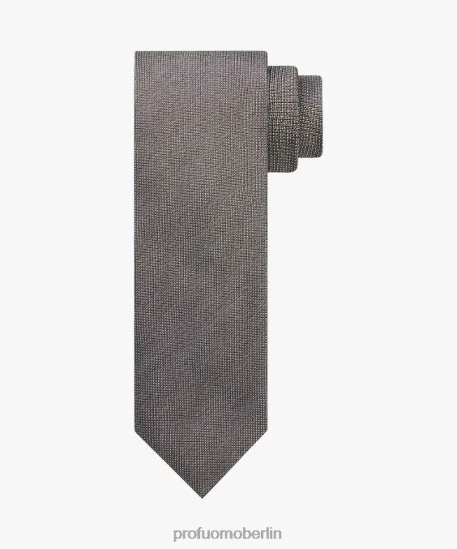 Zubehör de Profuomo Männer Seidenkrawatte braun BR442449