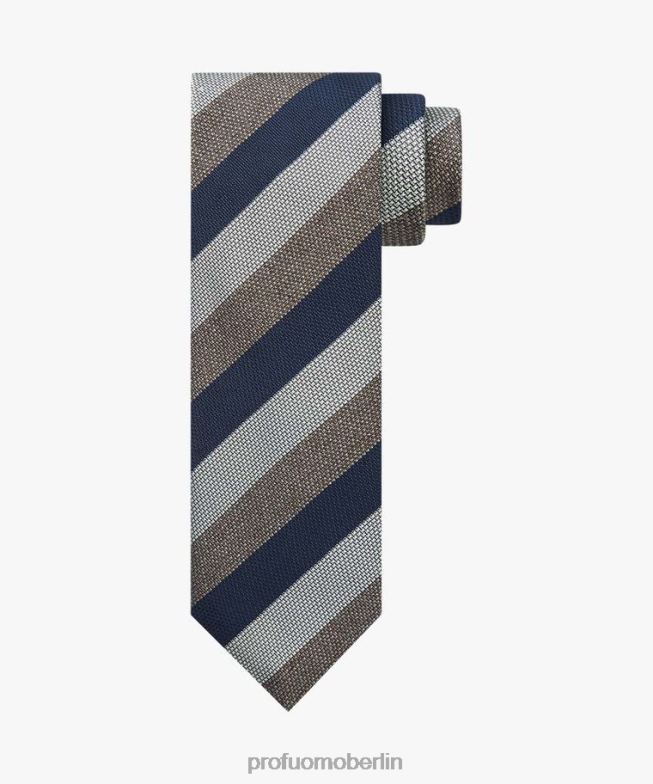 Zubehör de Profuomo Männer Seidenkrawatte braun BR442451