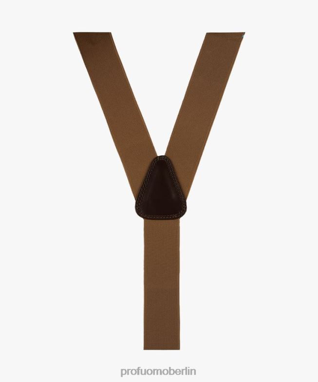 Zubehör de Profuomo Männer Zahnspange Kamel BR442668