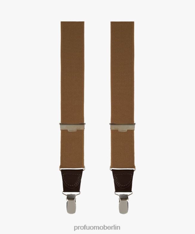 Zubehör de Profuomo Männer Zahnspange Kamel BR442668