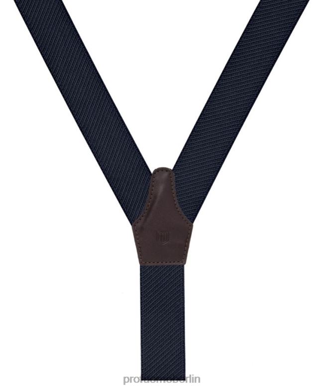 Zubehör de Profuomo Männer Zahnspange Marine BR442498