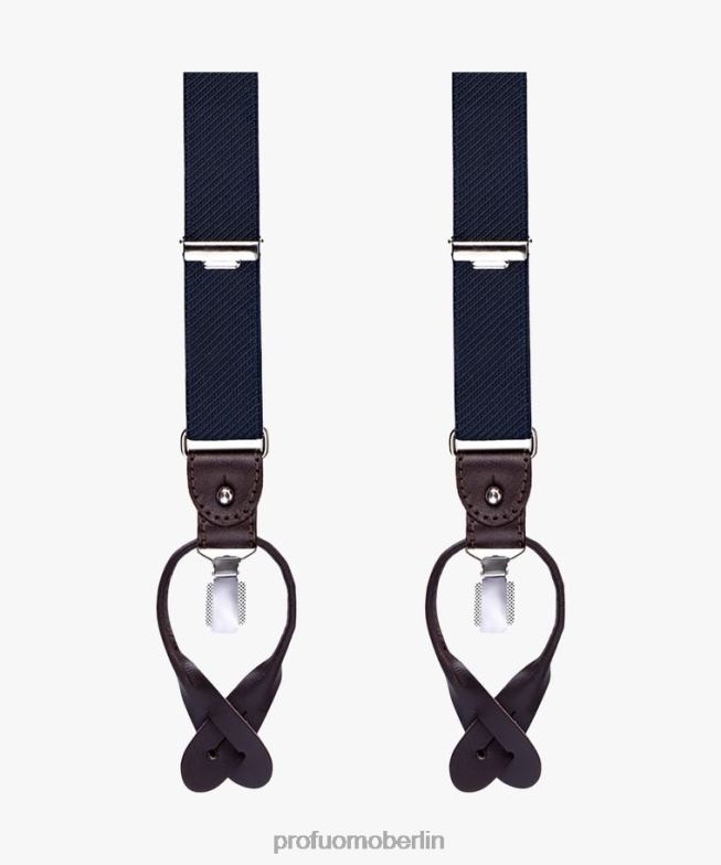 Zubehör de Profuomo Männer Zahnspange Marine BR442498