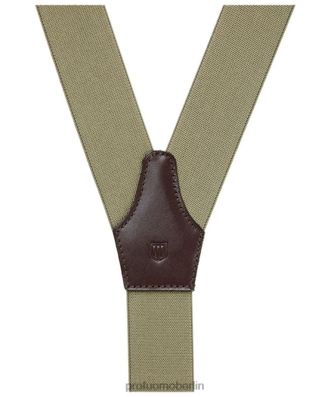 Zubehör de Profuomo Männer Zahnspange Olive BR442672