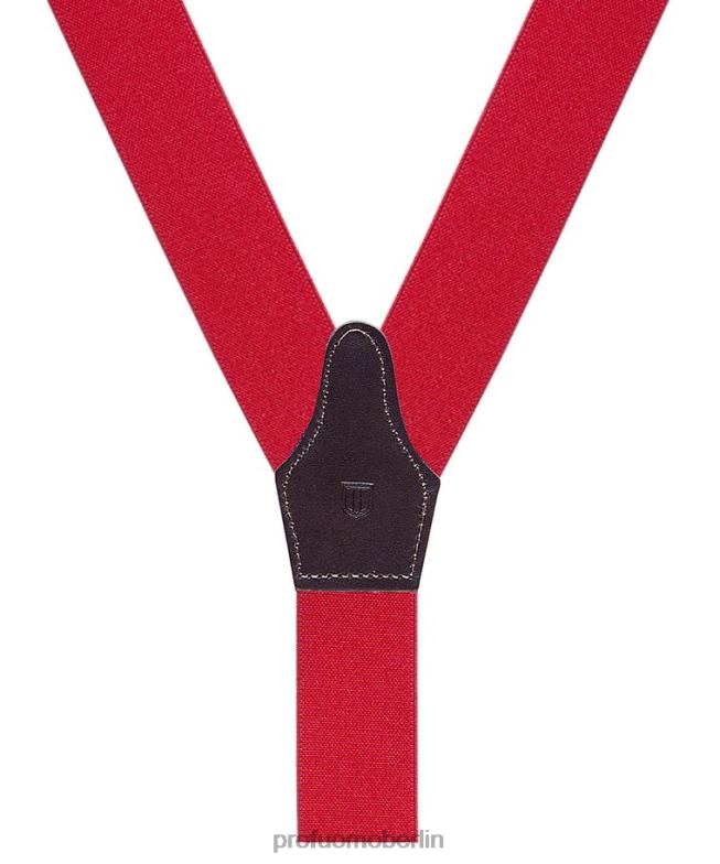 Zubehör de Profuomo Männer Zahnspange Rot BR442684