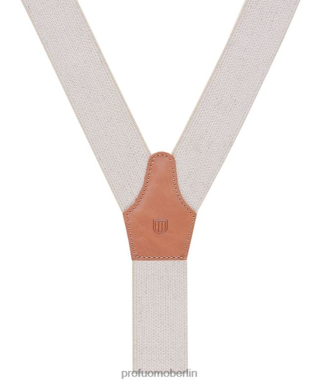 Zubehör de Profuomo Männer informelle Zahnspange Beige BR442679